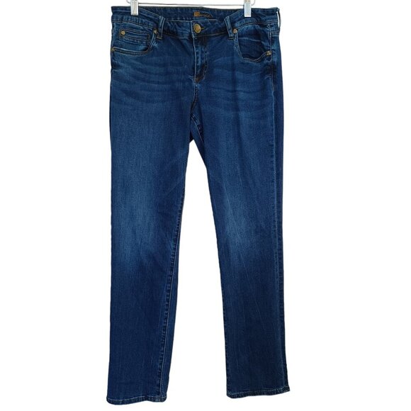 Kut from the Kloth Womens Medium Blue Wash Denim Size 8 - Picture 1 of 14